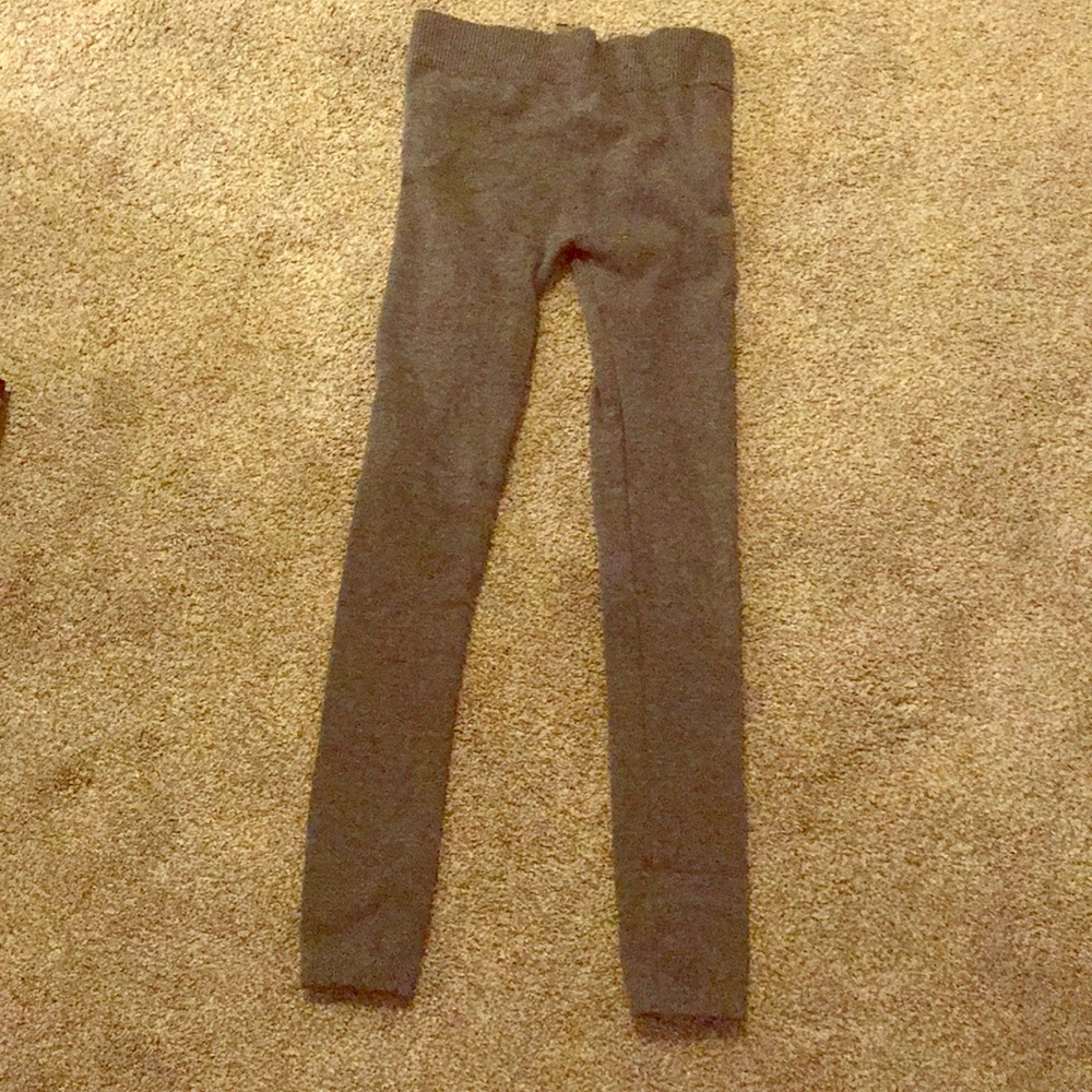 Gray women’s leggings